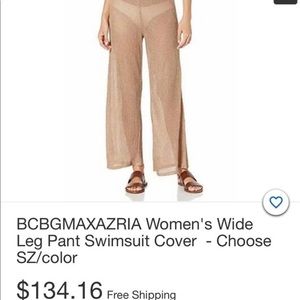 COPY - BCBG Maxazria Swimsuit Cover Up Gold